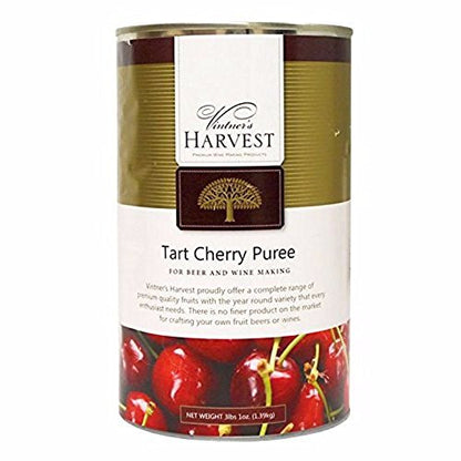  Vintner's Harvest Fruit Puree-Tart Cherry 49 Oz