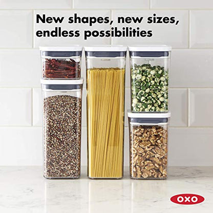  OXO Good Grips 10-Piece POP Container Set, White