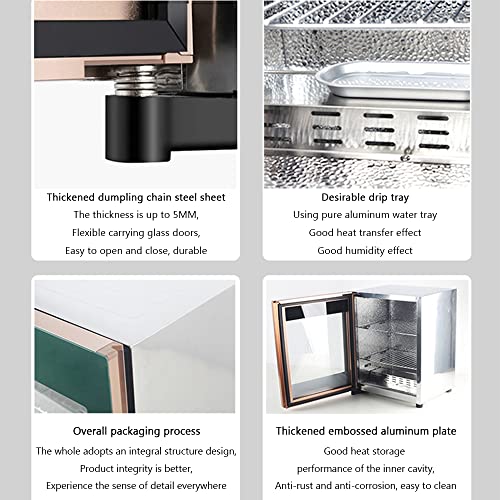  Household Visual Bread Fermentation Box, Constant Temperature Fermentation Machine, Small Proofing Box, Automatic Bread Yogurt Proofing Machine