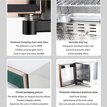  Household Visual Bread Fermentation Box, Constant Temperature Fermentation Machine, Small Proofing Box, Automatic Bread Yogurt Proofing Machine