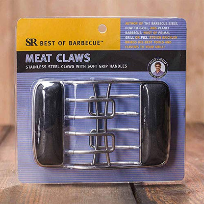  Pit Master Barbecue Crate – The Ultimate BBQ Gift For Men – Includes Meat Claws, Barbecue Rub, Sauces, Leather Gloves & More – Ships In A Sealed Wooden Crate With A Laser-Etched Crowbar