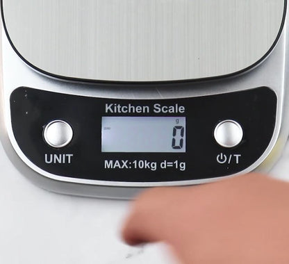  Himaly Digital Kitchen Scale 22lb 10KG/1g Multifunction Electronic Food Scale For Baking Cooking Meals With Stainless Steel Platform, High Accuracy Pocket Scale With LCD Display & Tare Function