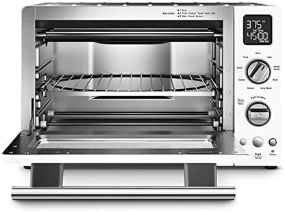 KitchenAid KCO275OB Convection 1800W Digital Countertop Oven, 12", Onyx Black (Renewed)