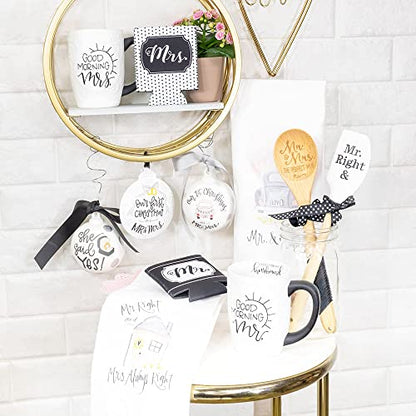  Wooden Spoon With Sentiment, Mr. And Mrs. The Perfect Mix
