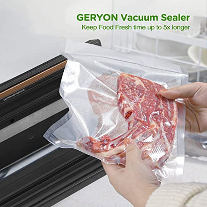  Vacuum Sealer Bags Rolls, 8x50ft & 11x50ft For Food Storage, Double Sided Texture, BPA Free, Heavy Duty, Great For Vacuum Seal Storage, Meal Prep Or Sous Vide