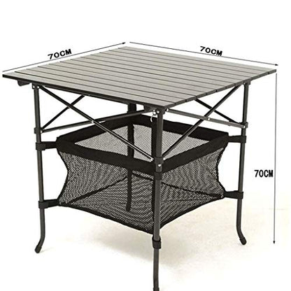 EYHLKM Camping Folding Table, Portable Lightweight Foldable Compact Small Table, Perfect For Outdoor, Camping, Picnic, Beach, Hiking, Easy To Install & Clean