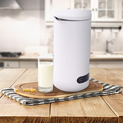  Automatic Soy Milk And Nut Milk Maker Machine, 350ml/11oz Juicer Soy Milk Maker Soup Maker With Stainless Steel And Blade, Multi Cooker Mixer For Soybean Oat Coconut Cereal Boiling, US Plug 110V