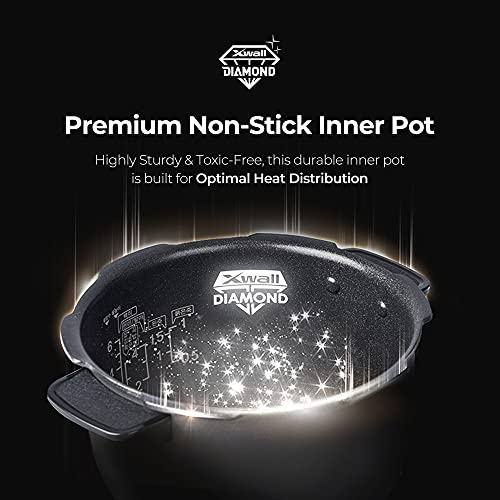  Uckoo CRP-RT0609FW 6 Cup Twin Pressure Plate Rice Cooker & Warmer With High Heat, GABA, Mixed, Scorched, Turbo, Porridge, Baby Food, Steam (Hi/NonPress.) And More, Made In Korea (White)