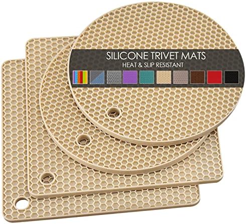  Silicone Microwave Mats, 12 Inch Multi-Use Microwave Mat Heat Resistant Pot Holders Hot Pads For Kitchen, Silicone Cover Pad For Microwave Oven Hot Pot Pans, Silicone Cover Pad, Light Gray 2 Pack