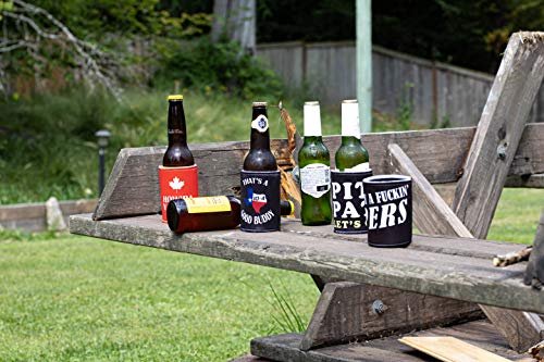  Of 4 Letterkenny Inspired Can Coolers - How Are Ya Now, Pitter Patter, Texas 10-4, Get This Guy A Puppers