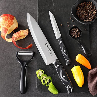  Chef Knife, 8 PCS Kitchen Knife, Preium Stainless Steel Knife Set, Chef Knife Set With Accessories