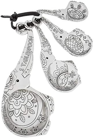  MSRNG SPNS 4PCSET,ZI Hearts Measuring Spoons
