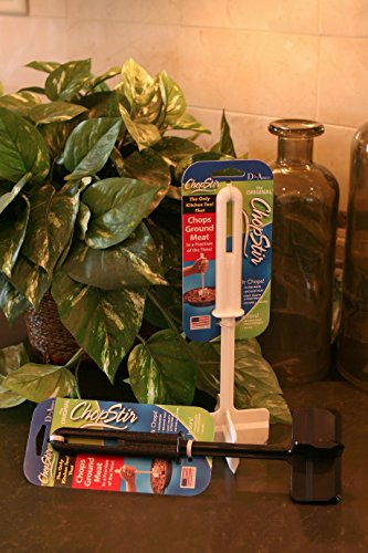  ChopStir Original Ground Meat Chopper, Frozen Juice Concentrate Stirrer, Heat-Resistant Nylon, Made In The USA, Black