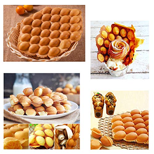  Cake Pan Waffle Pan Cake Pan Bread Waffle Maker Aluminum Alloy Non-stick Waffle Cake Baking Mold Plate (Egg)