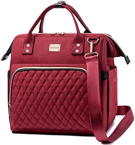  Women's Lunch Bag, Insulated Lunch Box Women For Work, Adults Large Lunch Tote, Leakproof Cooler Reusable Lunch Bag With Side Pockets & Shoulder Strap, Lunch Purse, Picnic Designer