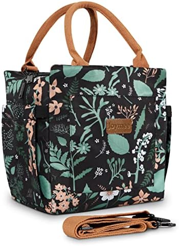  Lunch Bag Women Insulated Lunch Box Reusable Durable Leakproof Large Spacious Cooler Tote For Women Men Adult With Bottle Holder And Side Pockets For Work Office Travel Picnic - Purple