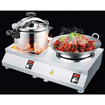  Outdoor Pressure Cooker Field, Portable Mini Camping 304 Stainless Steel Explosion-proof Small Pressure Cooker Large Capacity (Size : 5L)