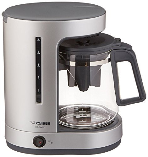 EC-DAC50 Zutto 5-Cup Drip Coffeemaker,Silver
