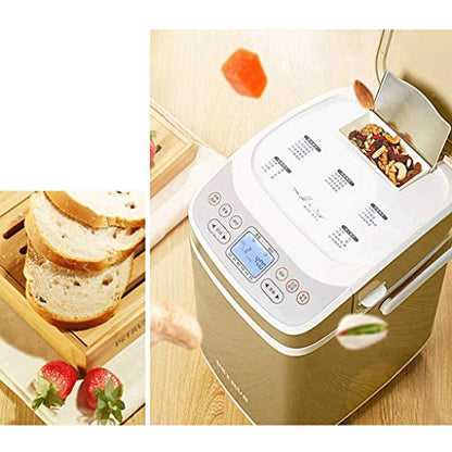  Bread Maker Machine Stainless Steel Toaster Makers Multi-Use Programmable 19 Menu Settings For Home Bakery