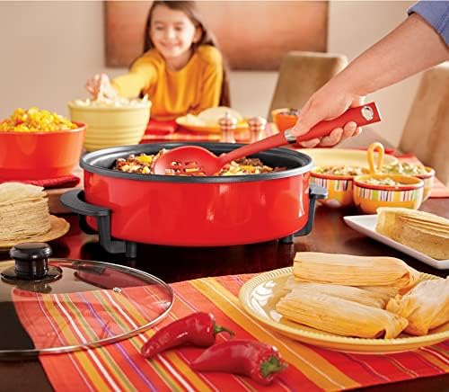  Ginny's 14" Family Skillet, Delicious Red