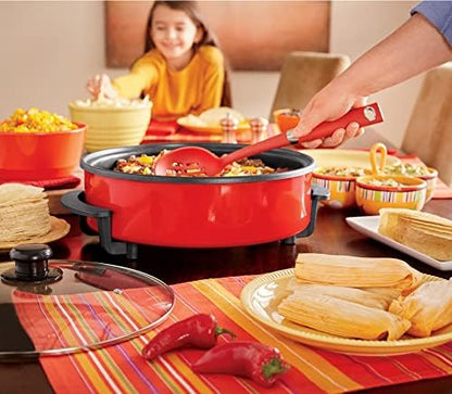  Ginny's 14" Family Skillet, Delicious Red