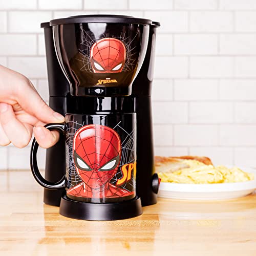  Spider-Man Single Cup Coffee Maker With Mug- Cup A Joe With Spidey