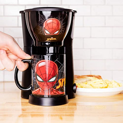  Spider-Man Single Cup Coffee Maker With Mug- Cup A Joe With Spidey