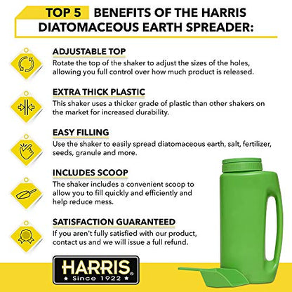 Harris Haker Bottle With Scoop (2L Or 76oz)