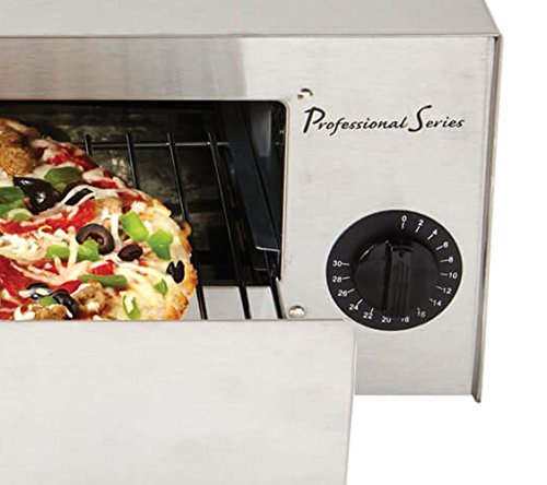  Professional Series PS75891 Pizza Oven Baker And Frozen Snack Oven, Stainless Steel