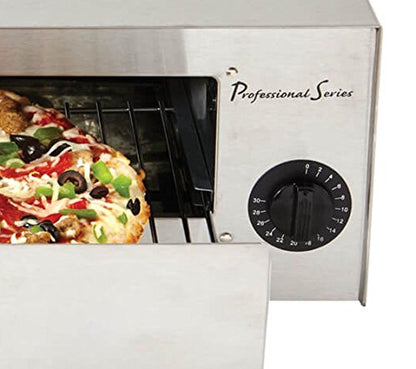  Professional Series PS75891 Pizza Oven Baker And Frozen Snack Oven, Stainless Steel
