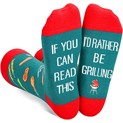  SOCKFUN Men's Poker Dice Math Teeth Bestmen Einstein Golf Crew Gift Socks