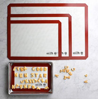  36596 Commercial Grade Silicone Baking Mat Non-Stick Pan Liner, 17 X 25 Inch (Full Size)