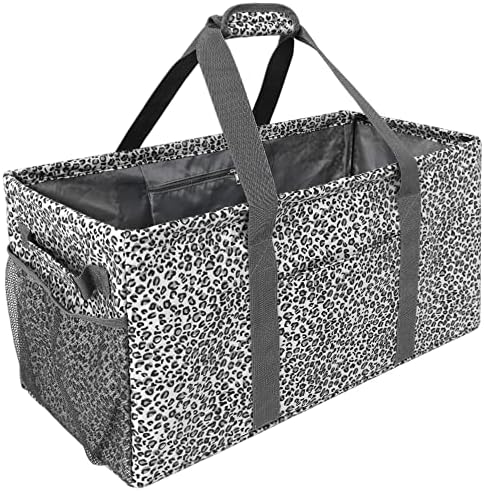  Acnusik Extra Large Utility Tote Bag For Women With Pockets,Canvas Collapsible Tote Bags