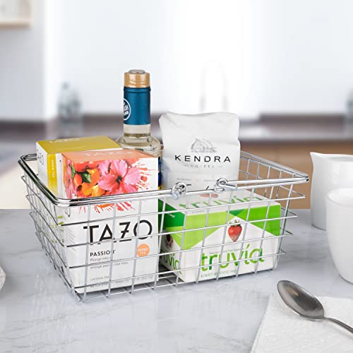  Wire Storage Basket, Medium, Chrome (43270)