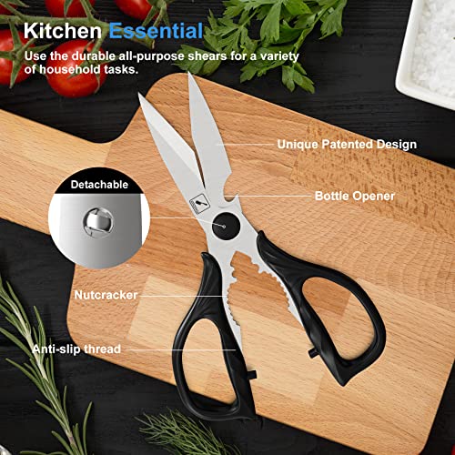  Knife Set,imarku 16-Piece Premium Knife Sets For Kitchen With Block,Japanese Stainless Steel Kitchen Knife Set,Knife Block Set With Kitchen Sharpener,Dishwasher Safe(Brown)