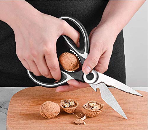  Scissors Household Multifunctional Kitchen Scissors Stainless Steel Scissors Powerful Shears Duck, Fish And Chicken Bone Shear