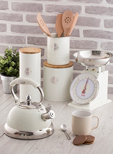 Typhoon Living Utensil Pot, 15cm, Cream