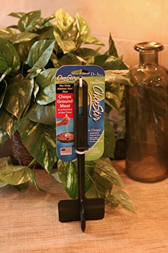  ChopStir Original Ground Meat Chopper, Frozen Juice Concentrate Stirrer, Heat-Resistant Nylon, Made In The USA, Black