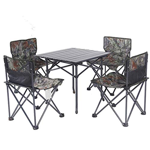  EYHLKM Folding Table-Portable Folding Camping Table,Ultralight Aluminum Table Compact Camp Table With Carry Bag For Outdoor,Picnic,Festival,Beach,Cooking,Home Use