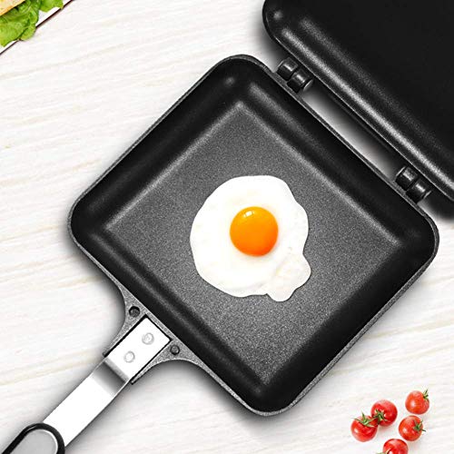  Double-sided Breakfast Sandwich Maker, Nonstick Baking Fry Pan For Kitchen