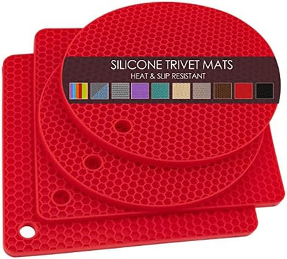  Silicone Microwave Mats, 12 Inch Multi-Use Microwave Mat Heat Resistant Pot Holders Hot Pads For Kitchen, Silicone Cover Pad For Microwave Oven Hot Pot Pans, Silicone Cover Pad, Light Gray 2 Pack