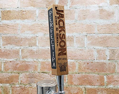  Custom Beer Tap Handle With Chalkboards-Hops Edition-Laser Engraved