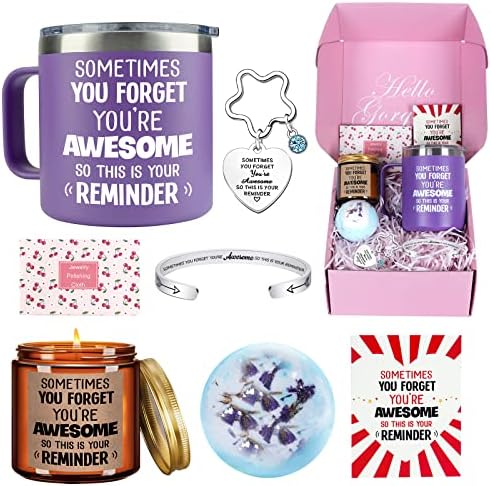  Hank You Gifts For Women, Thanksgiving Hostess Gifts For Women, Appreciation Encouragement Motivational Gift Box For Boss Lady, Friends, Teacher, Nurse, Employee, Coworker