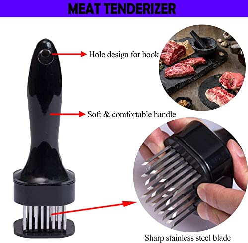  Fastbird Meat Tenderizer For Tenderizing With 24 Stainless Steel Blades Cooking Machine For Your Kitchen