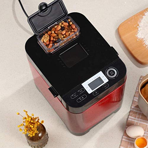  Automatic Programmable Multi-function Bread Machine, Fruit Bread Machine, Six Position Baking Non-stick Frying Pan
