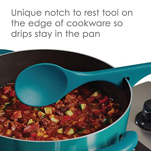  Kitchen Tools And Gadgets Nonstick Utensils/Lazy Spoon And Ladle, 2 Piece, Marine Blue