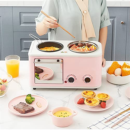  Mbj Bread Maker 3 In 1 Breakfast Maker Bread Toaster For Sandwiches Maker Electric Mini Oven Multifunctional Pancake Maker Frying Pan Machine (Color : Blue)