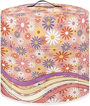  Orange Flowers Kitchen Dust Cover Dust-proof Cover Kitchen Dust Cover For Rice Cooker Appliance Protector Kitchen Rice Cooker Cover Washable