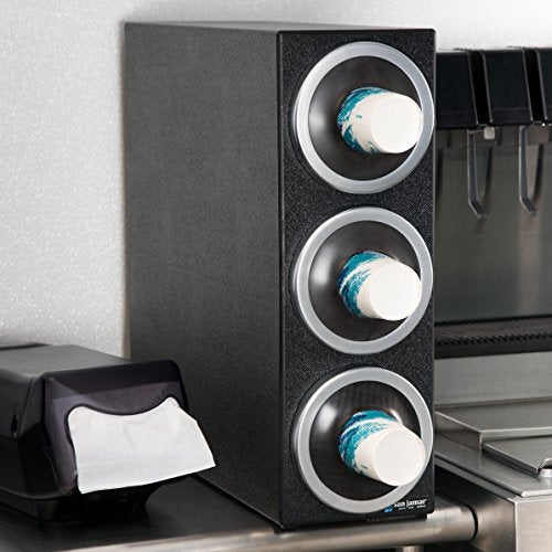  C2903 EZ-Fit Dimension Polystyrene Beverage Dispenser Cabinet With Metal Finish Trim Rings, 7-3/4" Width X 22-3/8" Height X 23-3/4" Depth