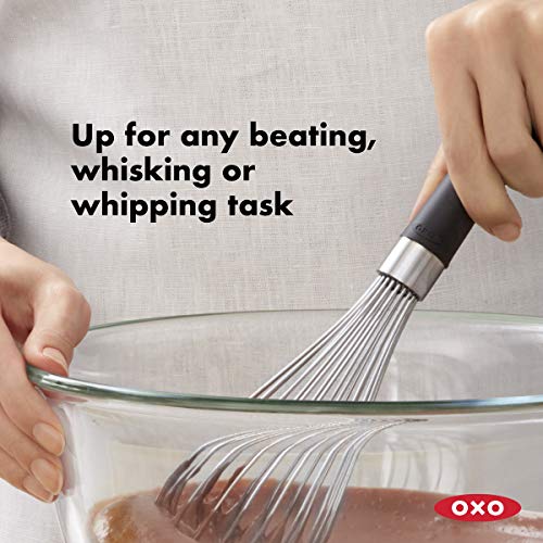  OXO Good Grips 11-Inch Balloon Whisk & 11-Inch Silicone Balloon Whisk - Red